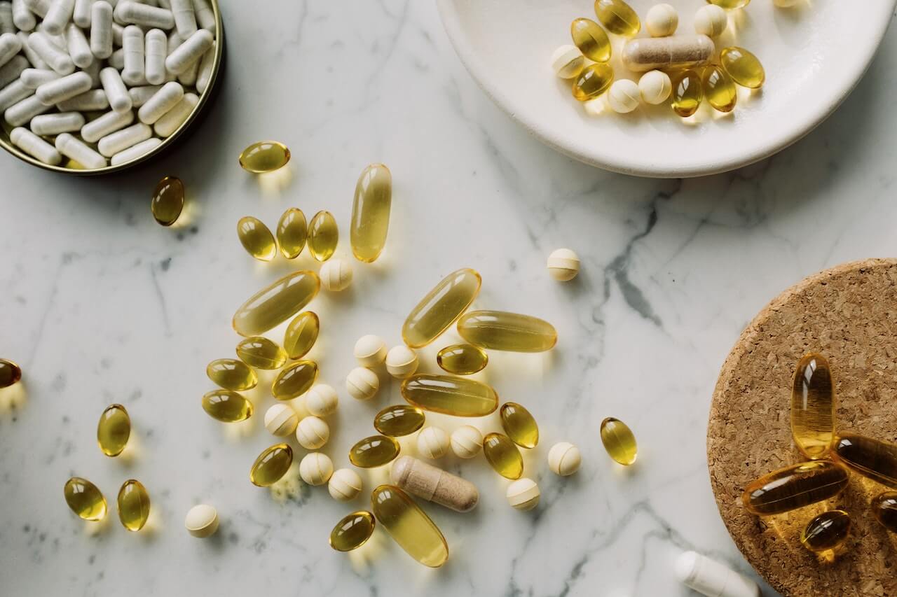 Schöne Haut von innen mit Supplements