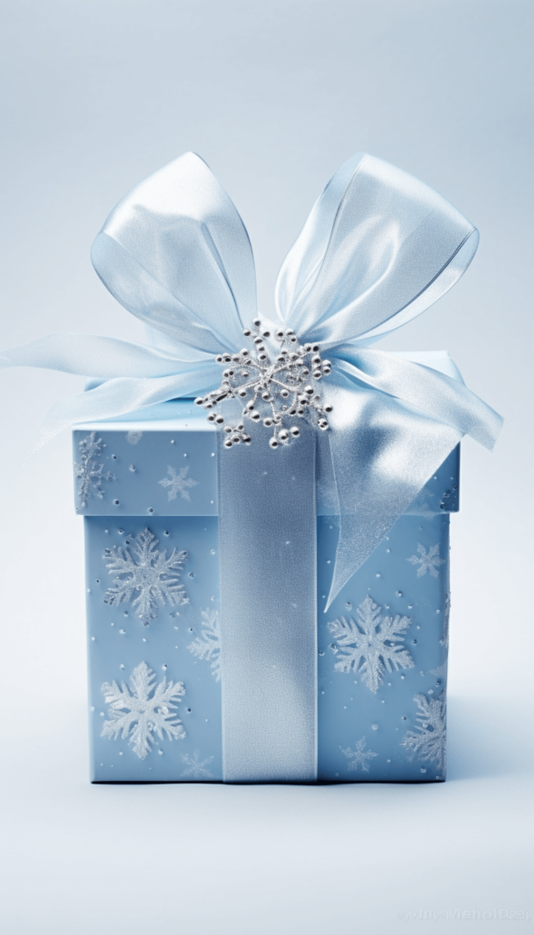 liebevolle Geschenkverpackung Winter Zauber